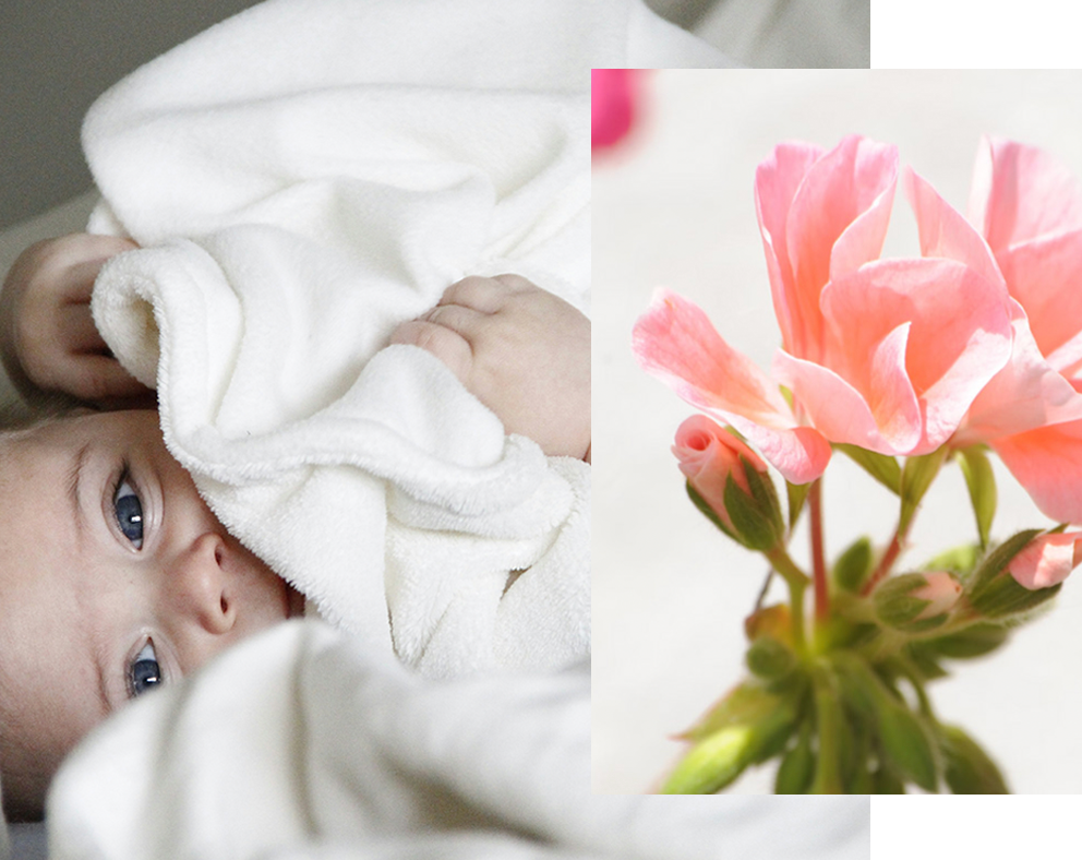 Baby unter Decke Baby unter Decke